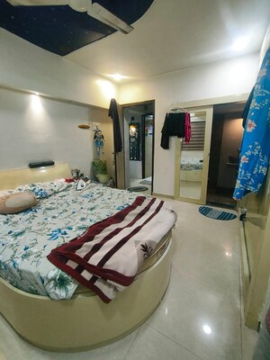 Master Bedroom in 2 BHK Apartment at Sai Baba Vihar Complex, Ghodbunder Road – for Sale