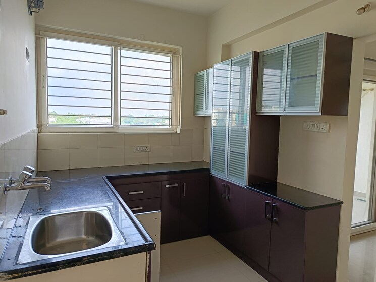 Kitchen, mvv-aurum 3 Bedroom 1700 Sq.Ft. Apartment In Kondapur Hyderabad 9491125