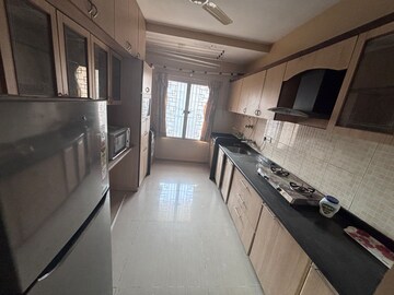 Kitchen in 3 BHK Apartment at Naiknavare Mystique Mood, Viman Nagar – for Rent