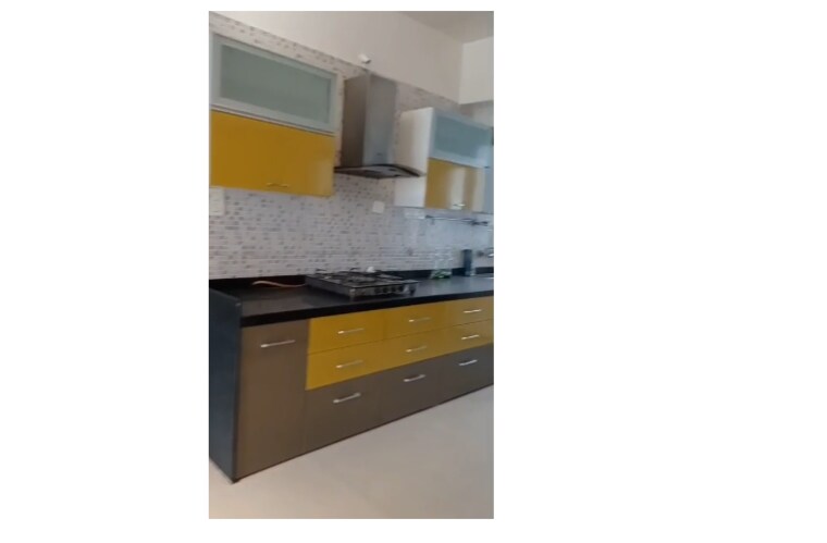Kitchen, goel-ganga-panama 3 Bedroom 1300 Sq.Ft. Apartment In Pimple Nilakh Pune 9491000