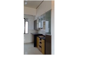 Kitchen in 3 BHK Apartment at Goel Ganga Panama , Pimple Nilakh – for Rent