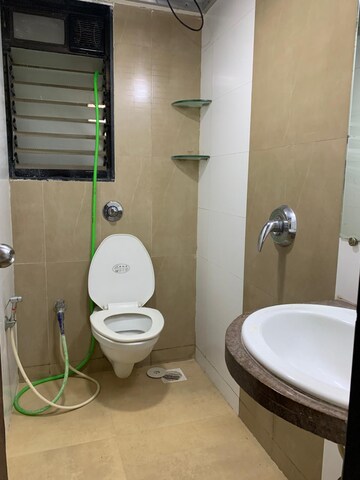 Bathroom in 2 BHK Apartment at Nakshatra Apartments Borivali, Borivali West – for Rent