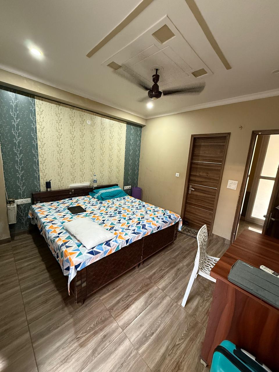 2 BHK + Pooja Room Builder Floor For Rent in Sector 55