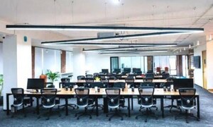 Floor Plan in  Office Space at Hebbal – for Rent