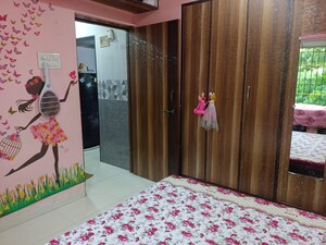 Bedroom in 1 BHK Apartment at Swastik Residency 1, Ghodbunder Road – for Sale