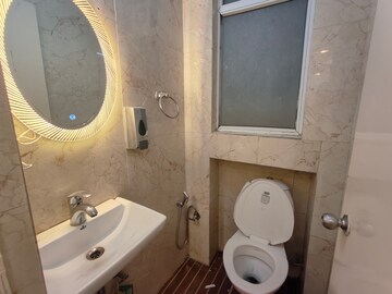Bathroom in 3 BHK Apartment at Orchid Island, Sector 51 – for Rent