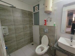 Bathroom in 3 BHK Apartment at Orchid Island, Sector 51 – for Rent