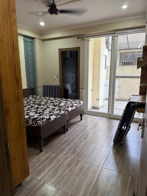 Bedroom in 1.5 BHK Builder Floor at Sector 55 – for Rent