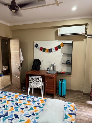 Bedroom in 1.5 BHK Builder Floor at Sector 55 – for Rent