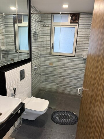 Bathroom in 2 BHK Apartment at Lodha Parkside, Worli – for Rent