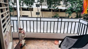Balcony in 1 BHK Apartment at Goyal My Home MH 14, Punawale – for Sale