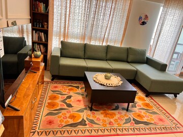 Living Room in 3 BHK Apartment at Godrej Boulevard, Manjari – for Rent