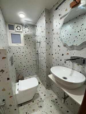 Bathroom in 3 BHK Apartment at Vasant Kunj – for Sale