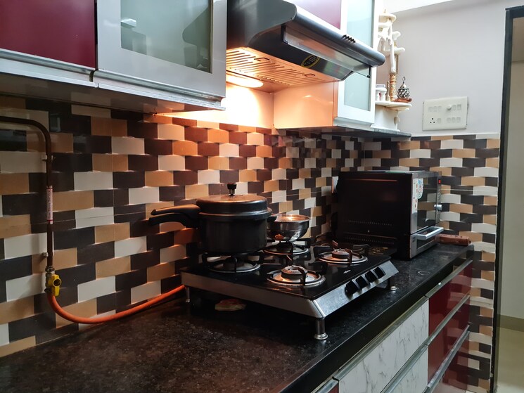 Kitchen, hubtown-gardenia 2 Bedroom 930 Sq.Ft. Apartment In Mira Road Thane 9492900