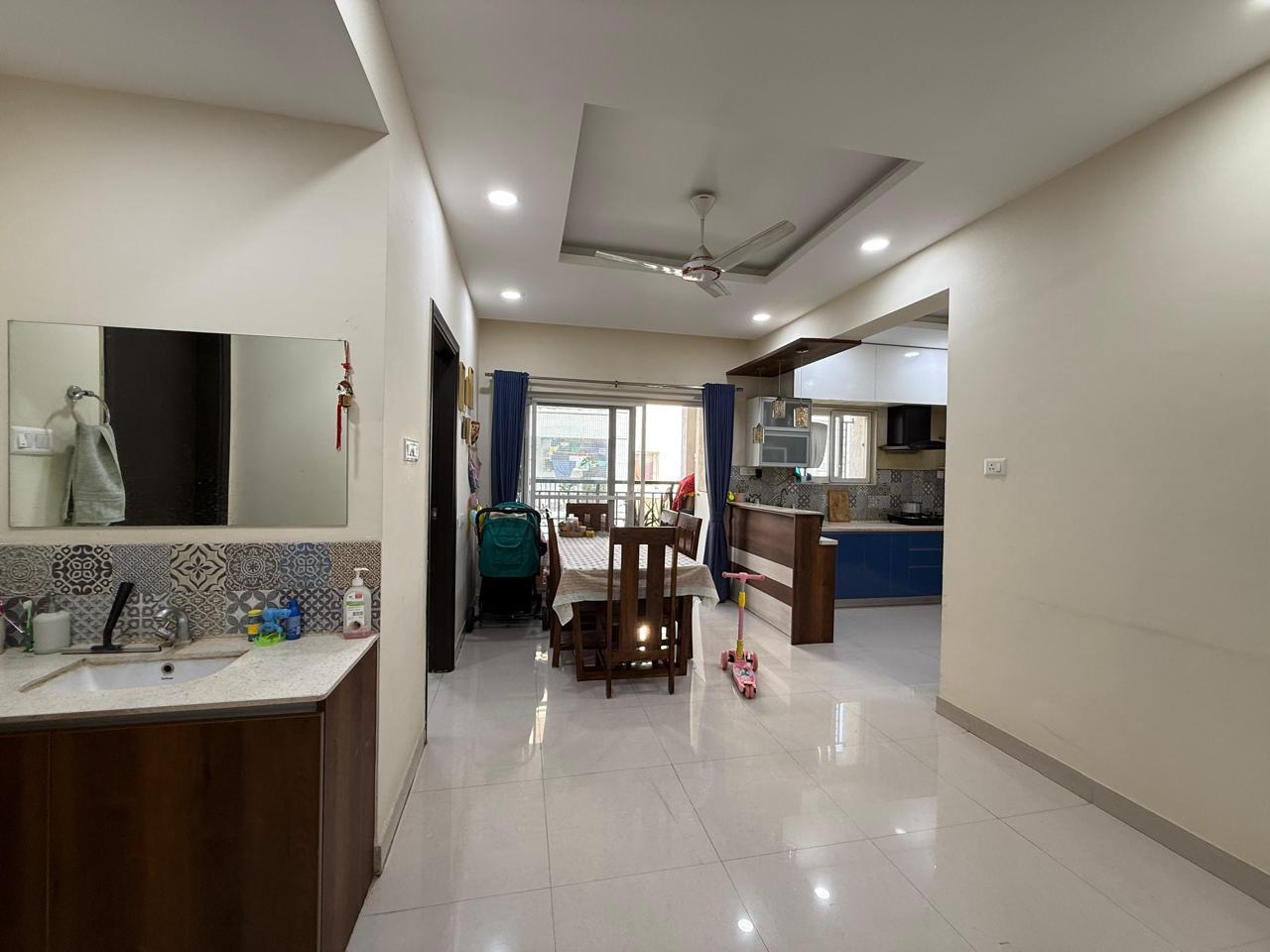 2 BHK + Extra Room Apartment For Rent in Kondapur