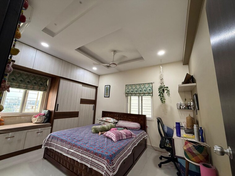 Bedroom, kondapur 2 Bedroom 1300 Sq.Ft. Apartment In Kondapur Hyderabad 9492925