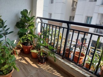 Balcony in 2 BHK Apartment at Kondapur – for Rent