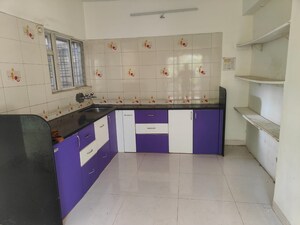 Kitchen in 3 BHK Apartment at Nanded City, Sinhagad Road – for Rent