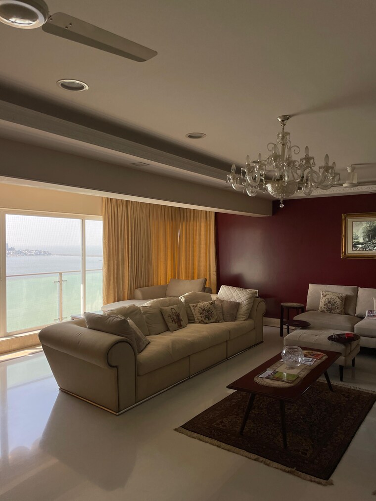 Living Room, maker-tower 4 Bedroom 2840 Sq.Ft. Apartment In Cuffe Parade Mumbai 9492931