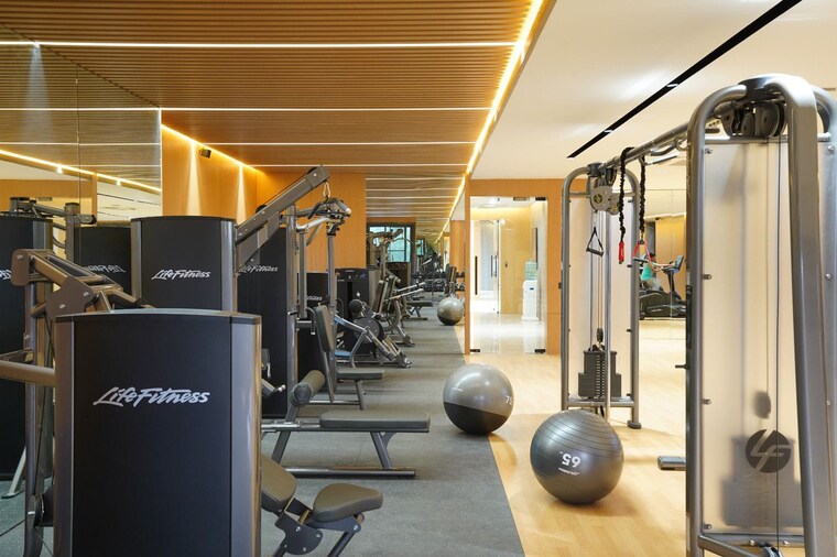 Gym, vessella-woods 4 Bedroom 4467 Sq.Ft. Villa In Serilingampally Hyderabad 9492967