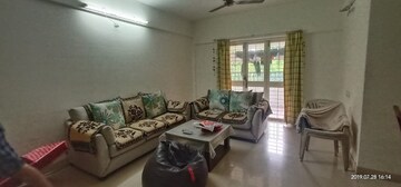 Living Room in 3 BHK Apartment at Ziggurat Apartment, Vadgaon Budruk – for Rent