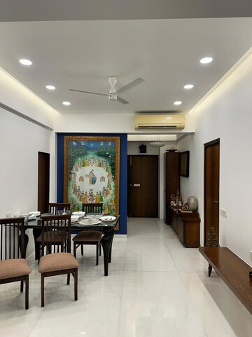 Living Room in 4 BHK Apartment at Tata Petit Towers, Peddar Road – for Rent