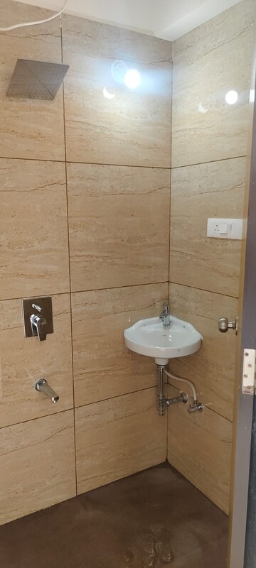 Attached Bathroom in 3 BHK Apartment at Chandak 34 Park Estate, Goregaon West – for Rent