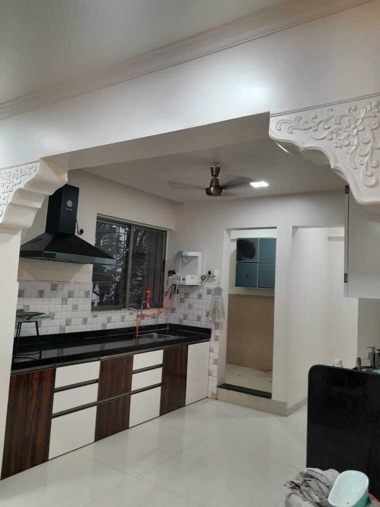 Kitchen, alcon-royce 3 Bedroom 1500 Sq.Ft. Apartment In Kondhwa Pune 9492932
