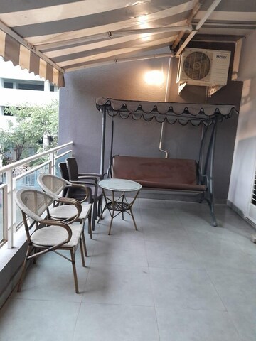 Balcony in 3 BHK Apartment at Alcon Royce, Kondhwa – for Rent