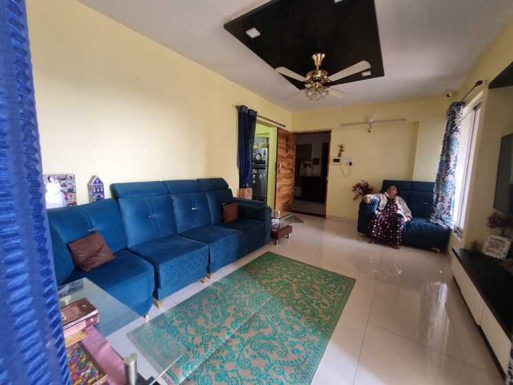 Living Room, kfp-chesterfield 2 Bedroom 1000 Sq.Ft. Apartment In Dhanori Pune 9493013