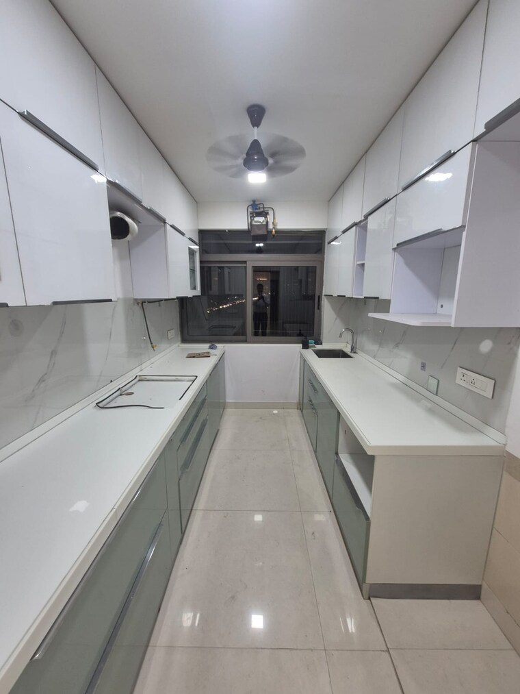 Kitchen, mahape 2 Bedroom 1300 Sq.Ft. Apartment In Mahape Navi Mumbai 9493029