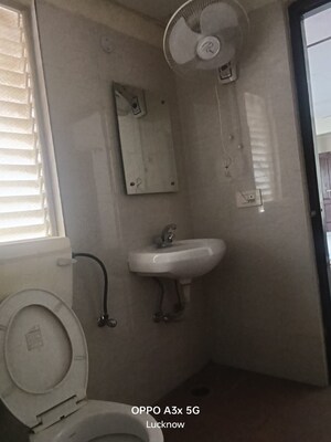 Bathroom in 3 BHK Apartment at Nandakini Alaknanda Estate, Amar Shaheed Path – for Rent