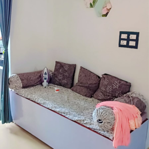 Living Room in 3 BHK Apartment at Eldeco Eternia, A P Sabha – for Sale