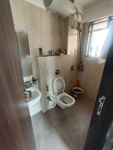 Bathroom in 1 BHK Apartment at Gundecha Greens, Kandivali East – for Rent