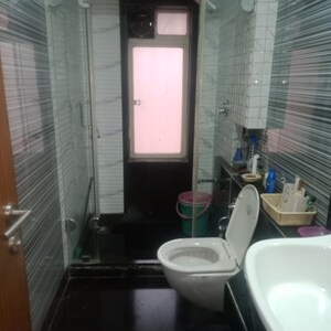 Bathroom in 2 BHK Apartment at K Raheja Vistas, Powai – for Rent