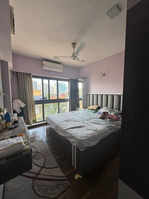 Bedroom in 2 BHK Apartment at Rhythm Serenity Heights, Andheri East – for Rent