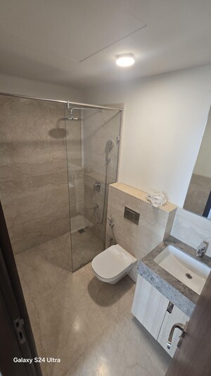 Bathroom in 3 BHK Apartment at Piramal Mahalaxmi, Mahalaxmi – for Rent