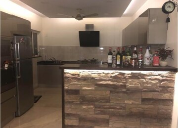 Kitchen in 3 BHK Apartment at Gera Trinity Towers, Kharadi – for Rent