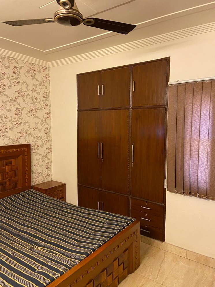 Bedroom, vidyut-cghs 3 Bedroom 1600 Sq.Ft. Apartment In Sector 13 Dwarka Delhi 9493190