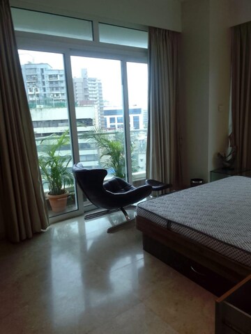 Living Room in 3 BHK Apartment at Enpar Lotus 101 Worli Residences, Lower Parel – for Rent