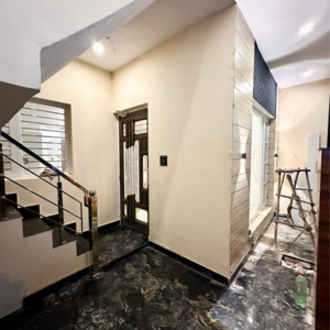 Staircase in 3 BHK Independent House at Sunny Enclave – for Sale