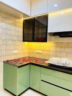 Kitchen in 3 BHK Apartment at DDA Delhi Dwarka Awas Yojna, Sector 21 Dwarka – for Rent