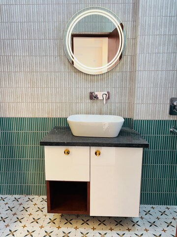 Bathroom in 3 BHK Apartment at DDA Delhi Dwarka Awas Yojna, Sector 21 Dwarka – for Rent