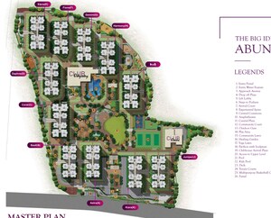 Master Plan in 3 BHK Apartment at Rajapushpa Provincia, Narsingi – for Sale