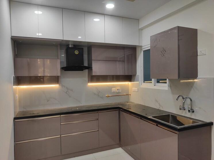 Kitchen, rajapushpa-provincia 3 Bedroom 1715 Sq.Ft. Apartment In Narsingi Hyderabad 9493238