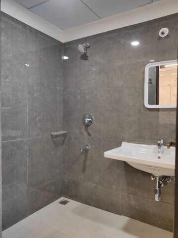 Bathroom in 3 BHK Apartment at Rajapushpa Provincia, Narsingi – for Rent