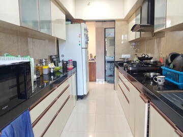 Kitchen in 3 BHK Apartment at Hubtown Hillcrest, Andheri East – for Rent