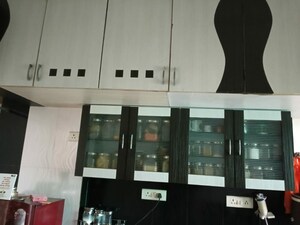 Kitchen in 3 BHK Apartment at Naranpura – for Rent