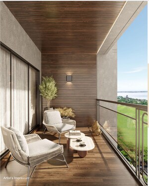 Balcony in 4 BHK Builder Floor at Sugee Samruddhi, Shivaji Park – for Sale