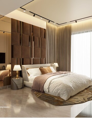 Master Bedroom in 4 BHK Builder Floor at Sugee Samruddhi, Shivaji Park – for Sale